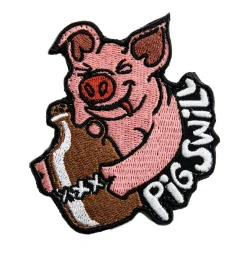 Varusteleka Pig Swill moraalimerkki