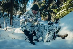 Varusteleka Repun/rinkan sadesuoja, maastokuvioitu