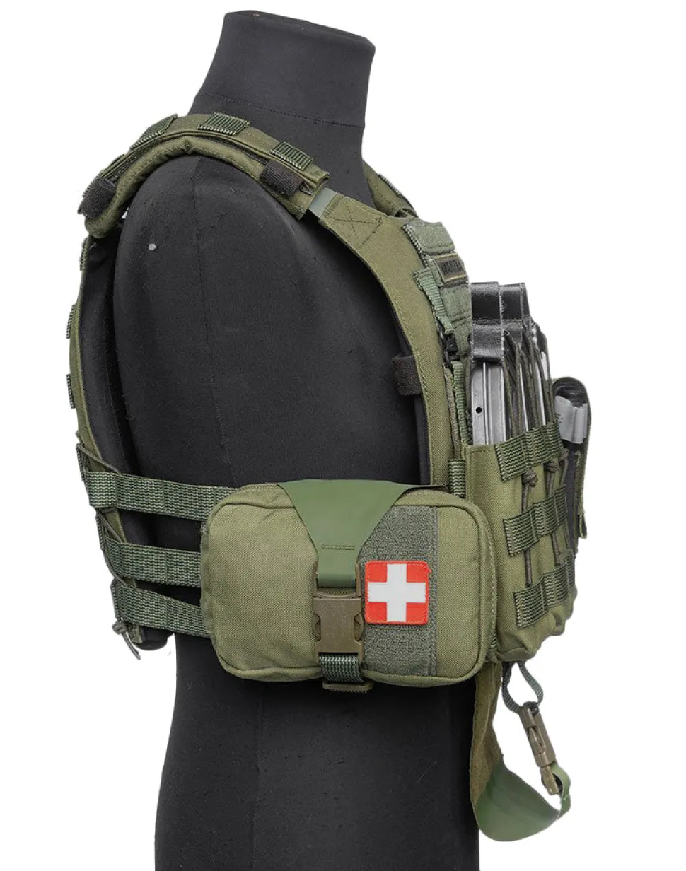 Varusteleka Rip-Off IFAK ensiaputasku, taskupussi, Ranger Green