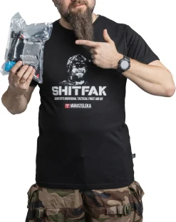 Varusteleka SHITFAK T-paita, puuvillaa