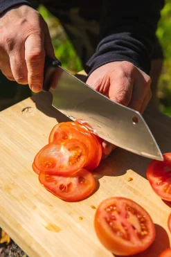 Varusteleka Skrama 200 kokkiveitsi, ruostumaton teräs