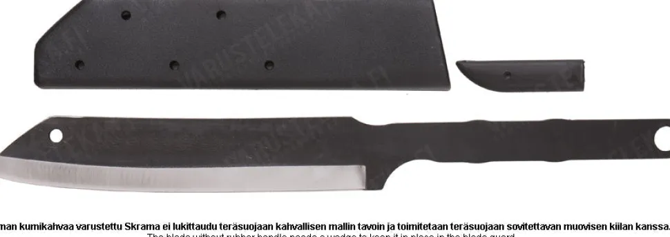 Varusteleka Skrama 240 ruotokahvalla, hiiliteräs