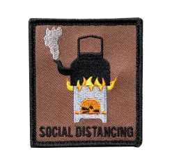 Varusteleka Social Distancing moraalimerkki