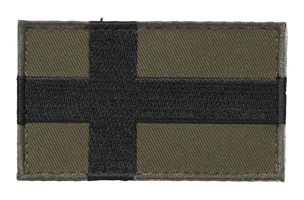 Varusteleka Suomen hihalippu, 77 x 47 mm