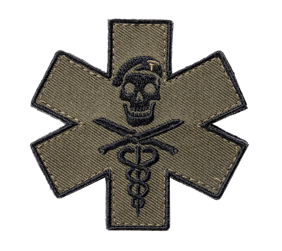 Varusteleka Tactical Medic moraalimerkki