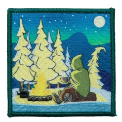 Varusteleka talvileiri moraalimerkki