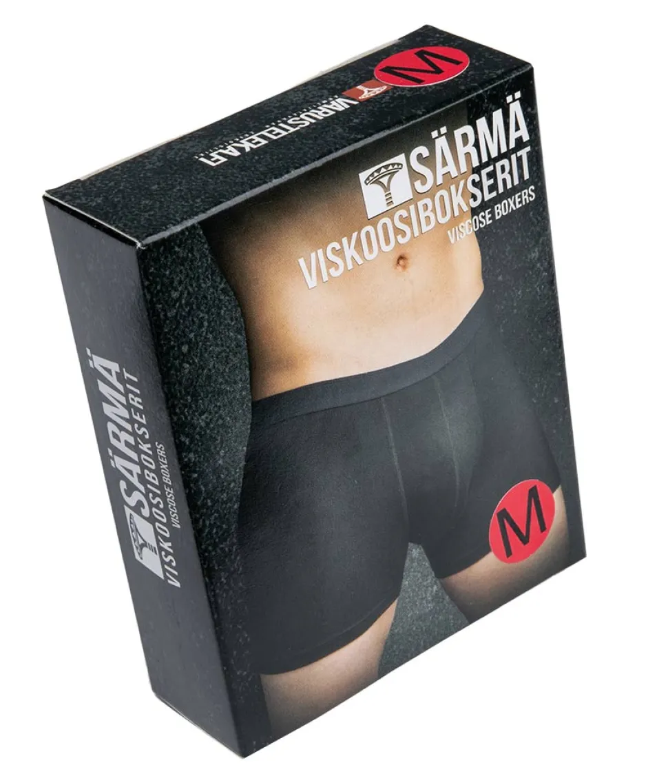 Varusteleka viskoosibokserit